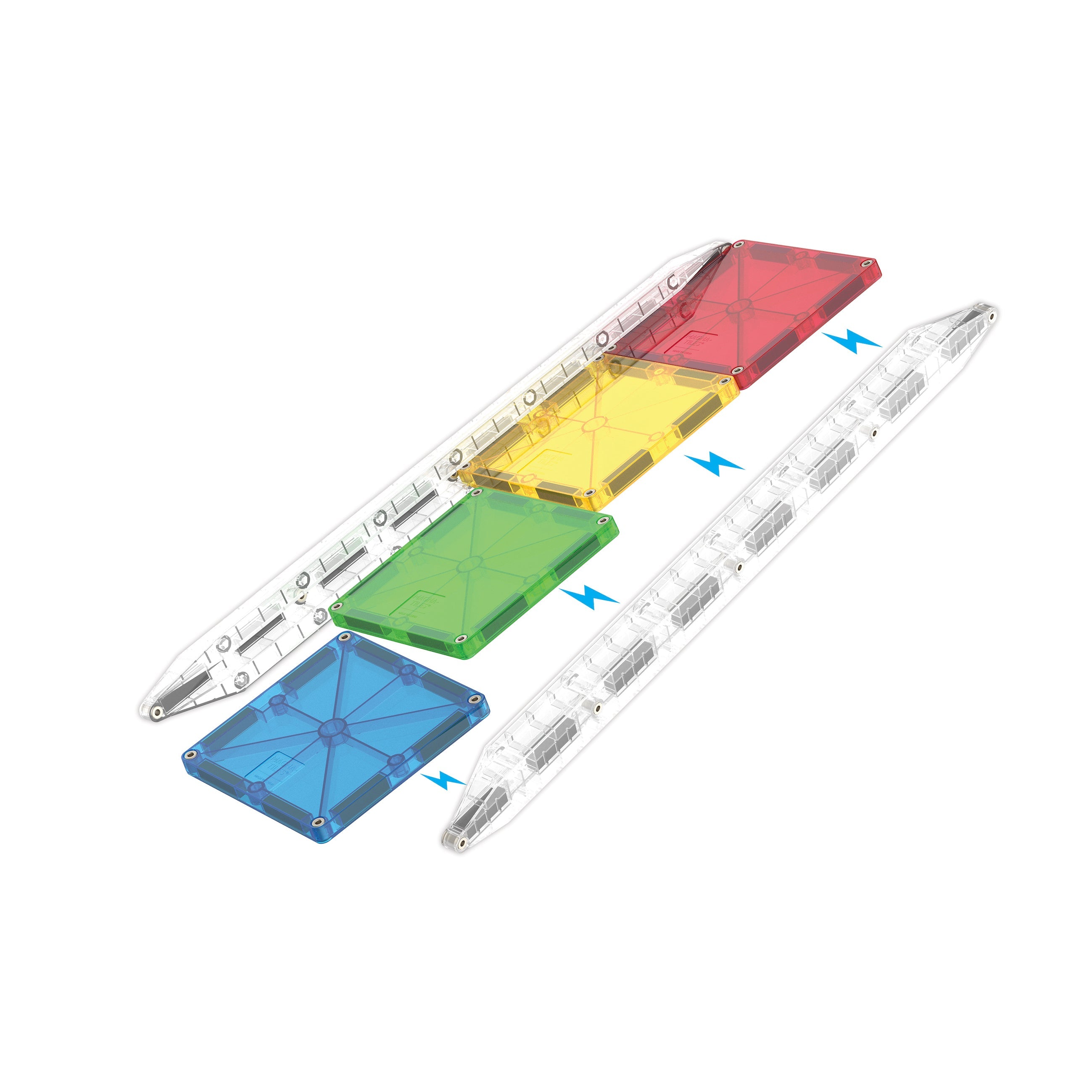 Magna-Tiles - Rail Racers 8-delig railpakket