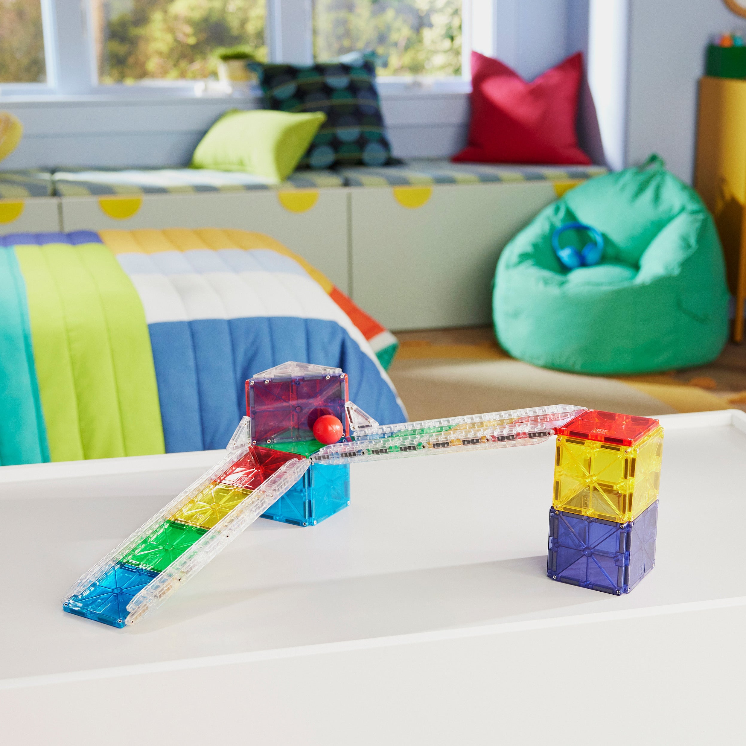 Magna-Tiles - Rail Racers 8-delig railpakket