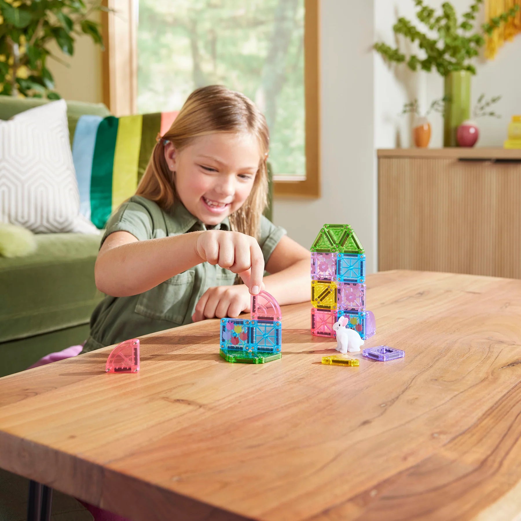 MAGNA-TILES® Spring Garden 26 stuks Travel Set