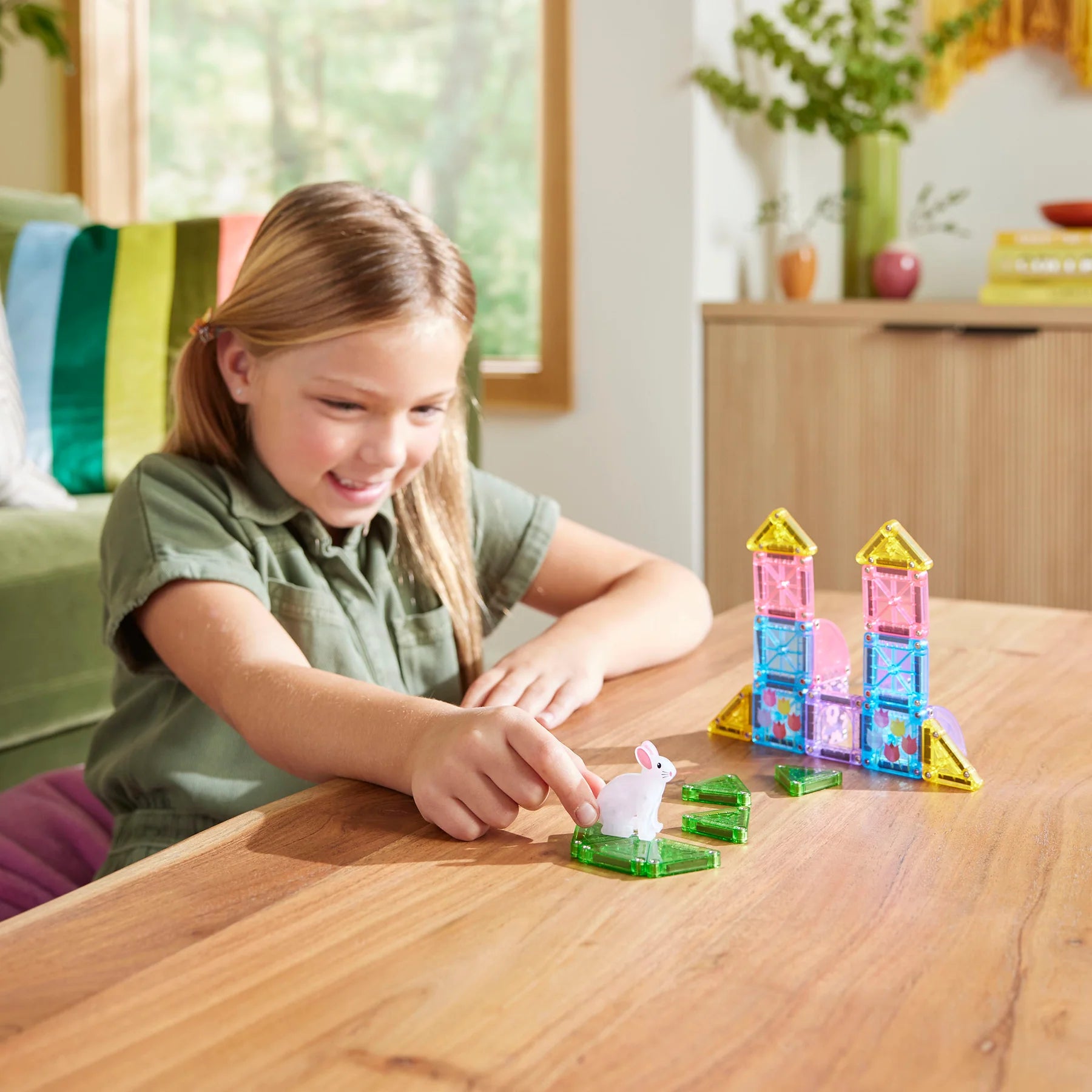 MAGNA-TILES® Spring Garden 26 stuks Travel Set