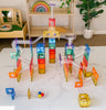 CONNETIX - Ball Run Pack knikkerbaan 92 stuks - magnetisch constructiespeelgoed
