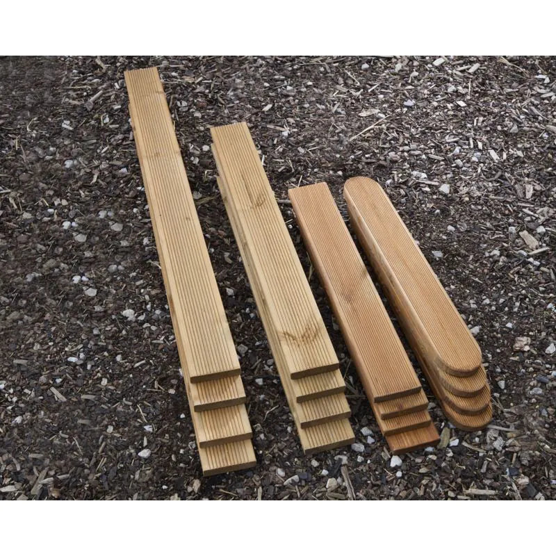 Cosy - Dennenhout Terrasplankjes Set (16 stuks)