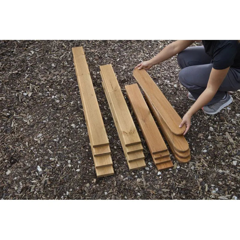 Cosy - Dennenhout Terrasplankjes Set (16 stuks)