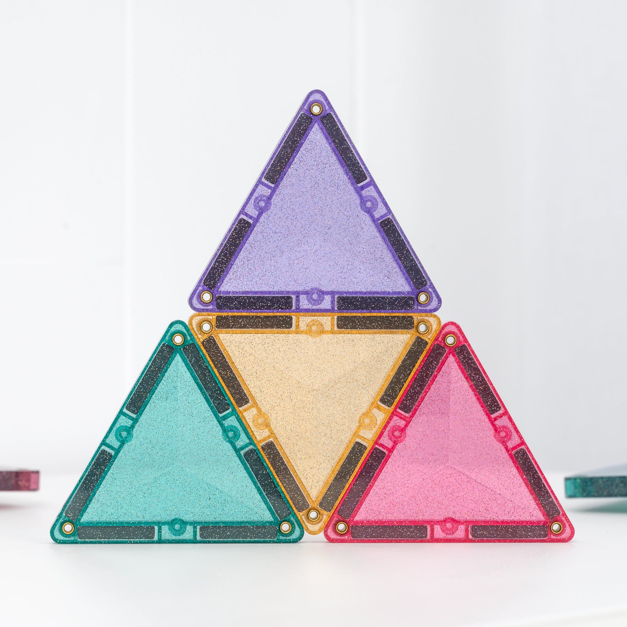 CONNETIX - Glitter Castle Pack 48 stuks - magnetisch constructiespeelgoed