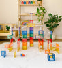 CONNETIX - Ball Run Pack knikkerbaan 92 stuks - magnetisch constructiespeelgoed