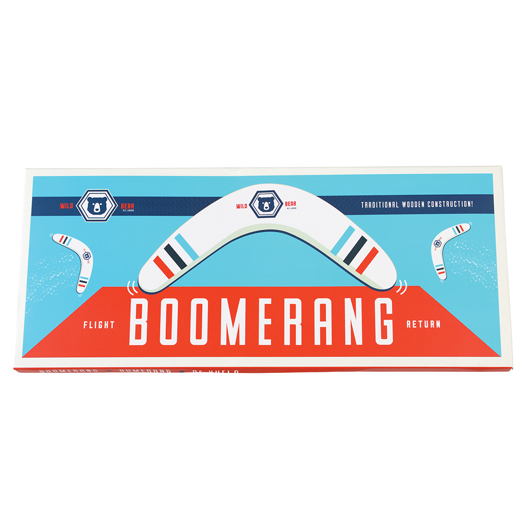 Rex London - Houten Boemerang Beer