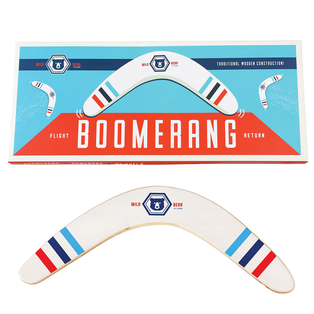 Rex London - Houten Boemerang Beer