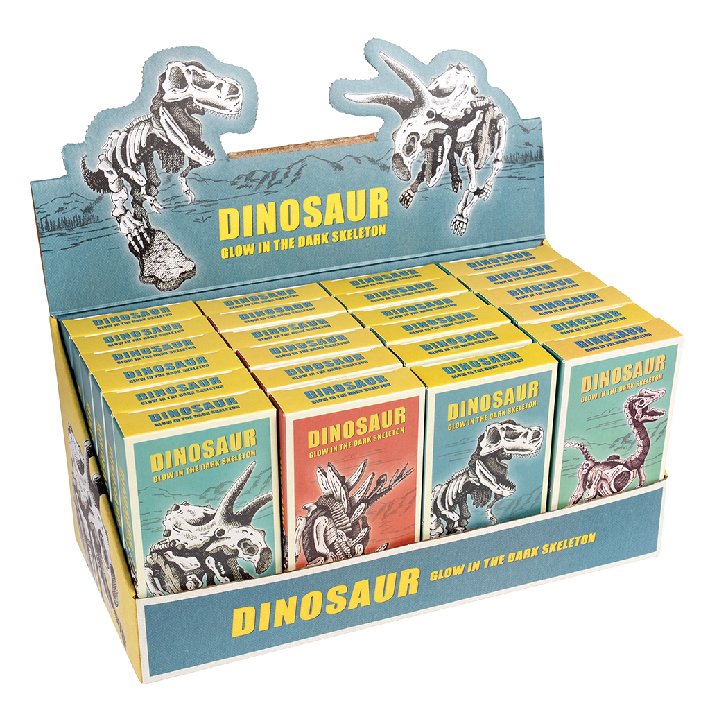 Rex London - Bouwpakket Dinosaurusskeletten die Oplichten in het Donker