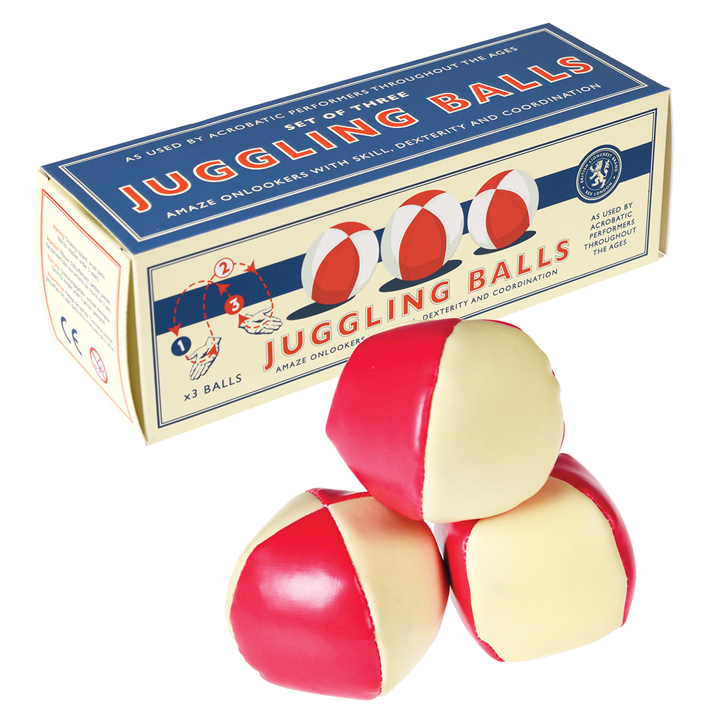 Rex London - Jongleerballen Avonturenmotief (set van 3)