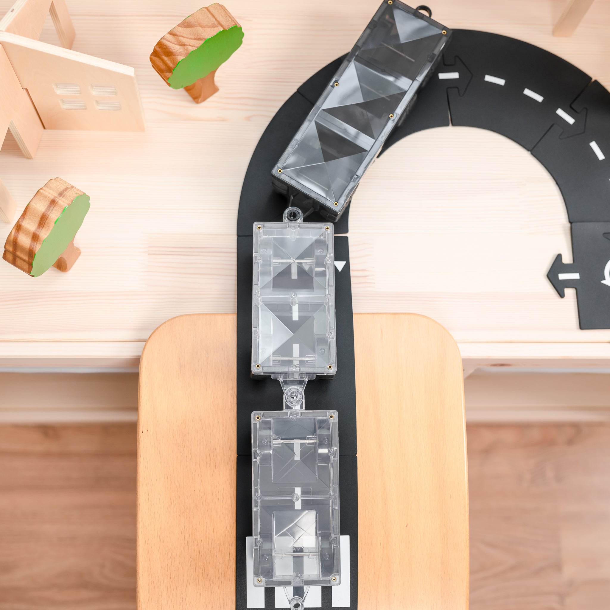 CONNETIX - Rainbow Transport 50 stuks - magnetisch constructiespeelgoed