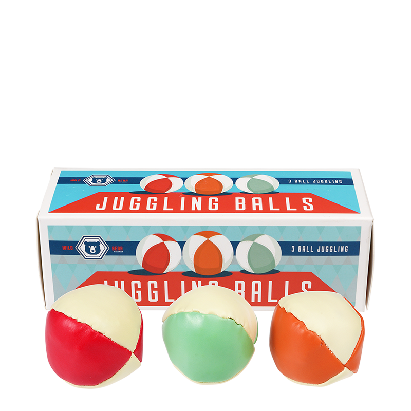 Rex London - Mini Jongleerballen Wilde Beer (set van 3)