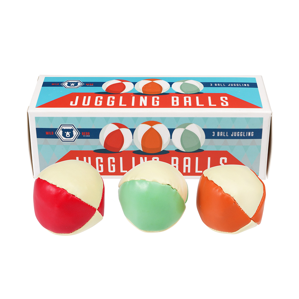 Rex London - Mini Jongleerballen Wilde Beer (set van 3)