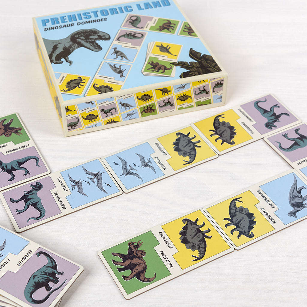 Rex London - Domino Dinosaurus Prehistorisch Landschap