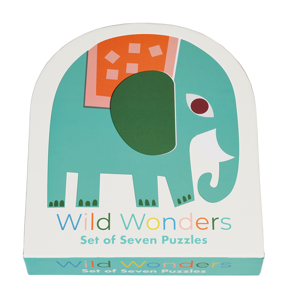 Rex London - Puzzelset Wild Wonders (7 dieren)