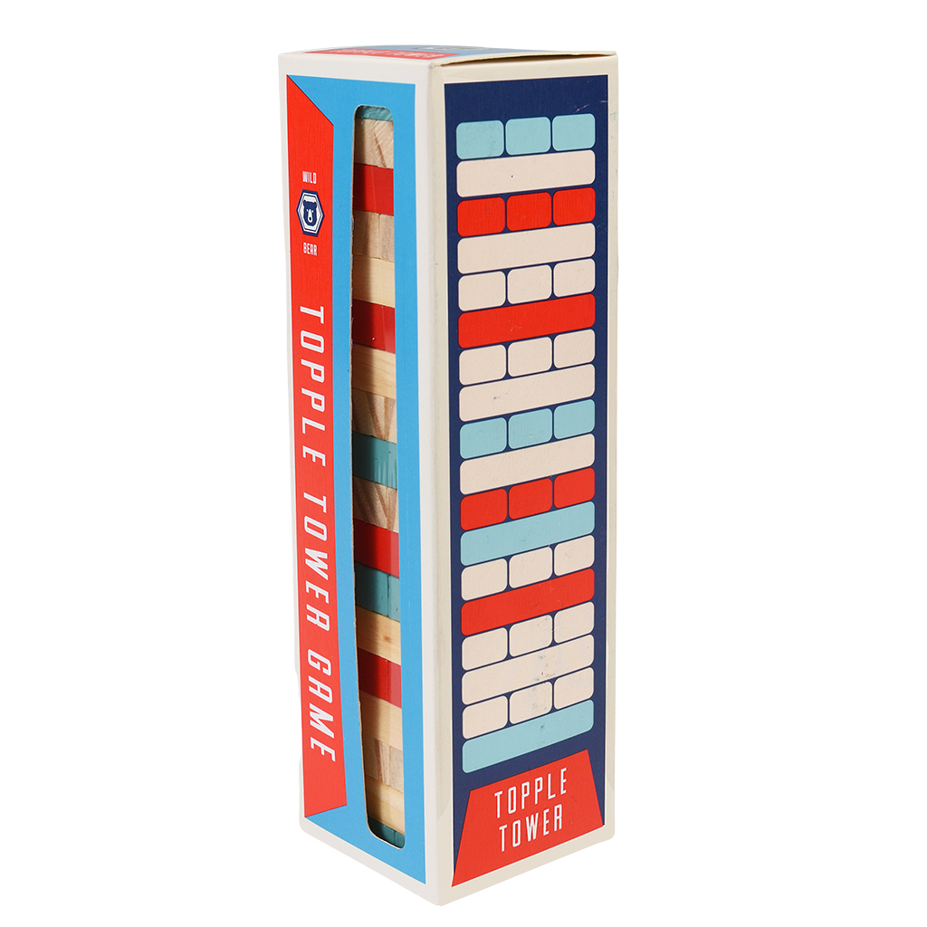 Rex London - Mini Houten Tuimeltorentje Wilde Beer