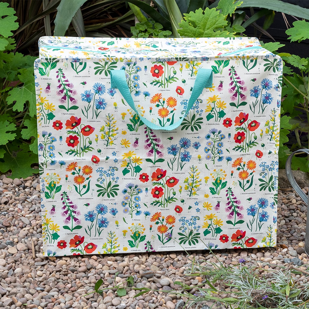 Rex London - Grote opbergzak Wilde Bloemen