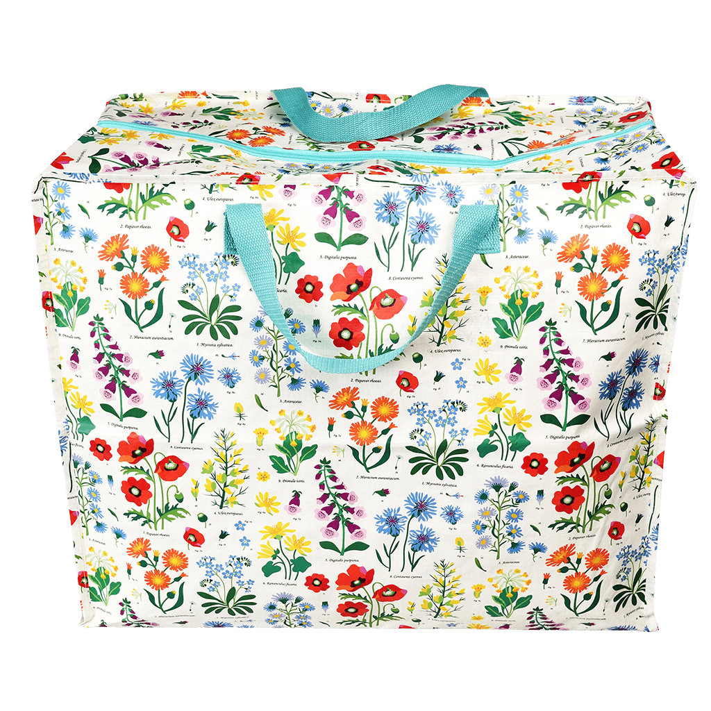 Rex London - Grote opbergzak Wilde Bloemen