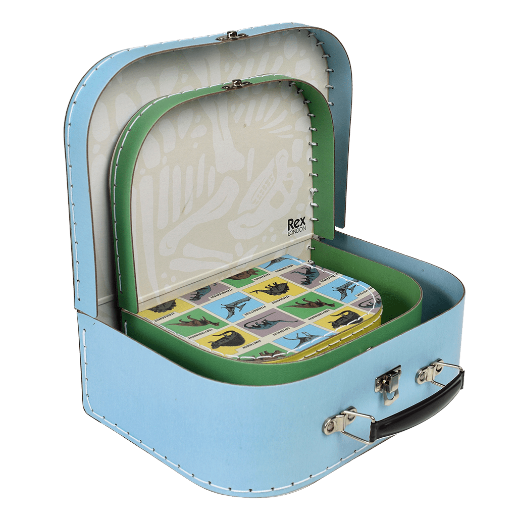Rex London - Opbergdozen Set van 3 Prehistorisch Land