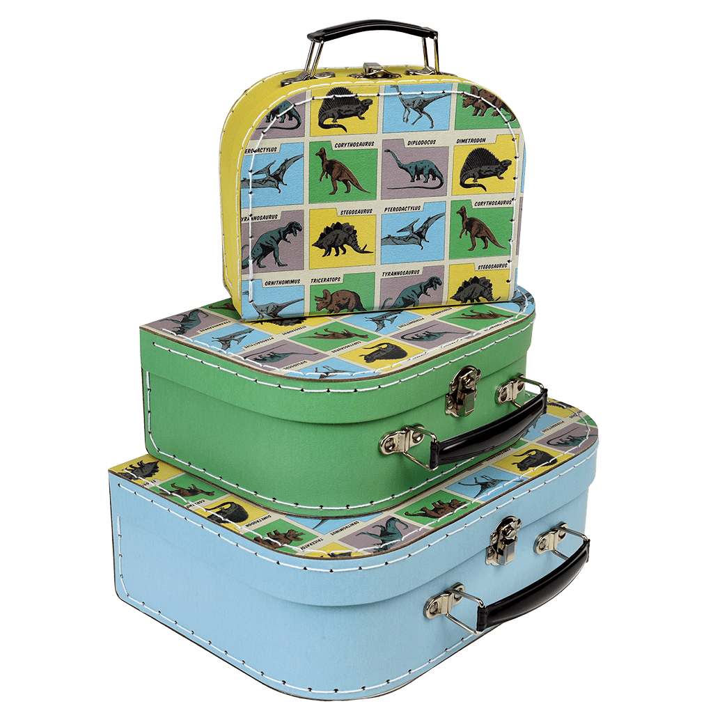 Rex London - Opbergdozen Set van 3 Prehistorisch Land
