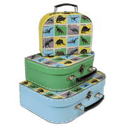 Rex London - Opbergdozen Set van 3 Prehistorisch Land