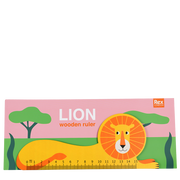 Rex London - Houten liniaal Leeuw
