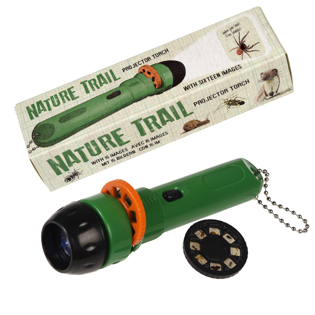 Rex London - Projector zaklamp Nature Trail insecten & dieren