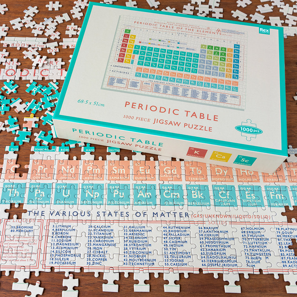 Rex London - Legpuzzel Periodiek Systeem (1000 stukjes)