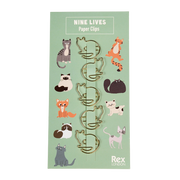 Rex London - Paperclips Kat Nine Lives (set van 5)