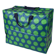 Rex London - Jumbo Opbergzak Spotlight Groen op Blauw