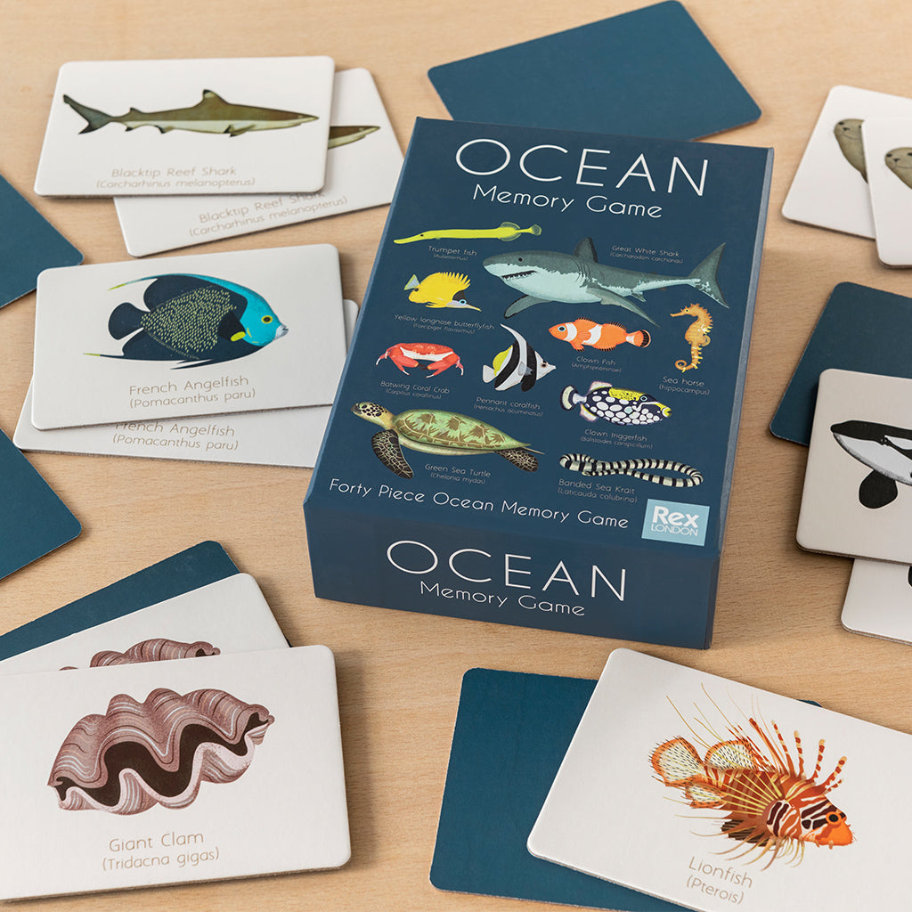 Rex London - Memory Spel Oceaan (40 stukjes)