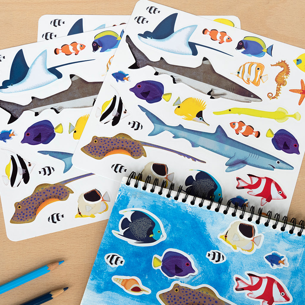 Rex London - Stickers Zeedieren (3 vellen)