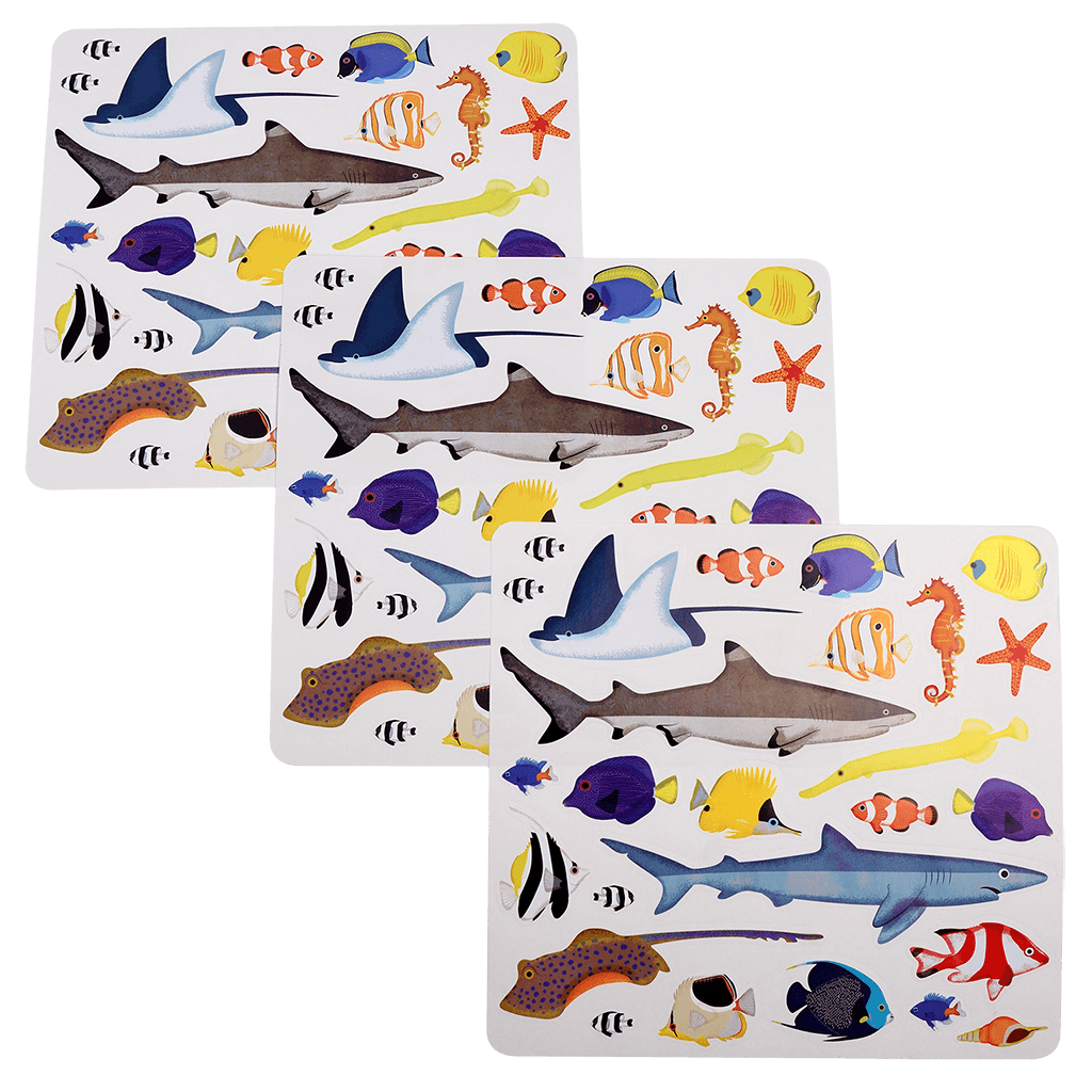 Rex London - Stickers Zeedieren (3 vellen)