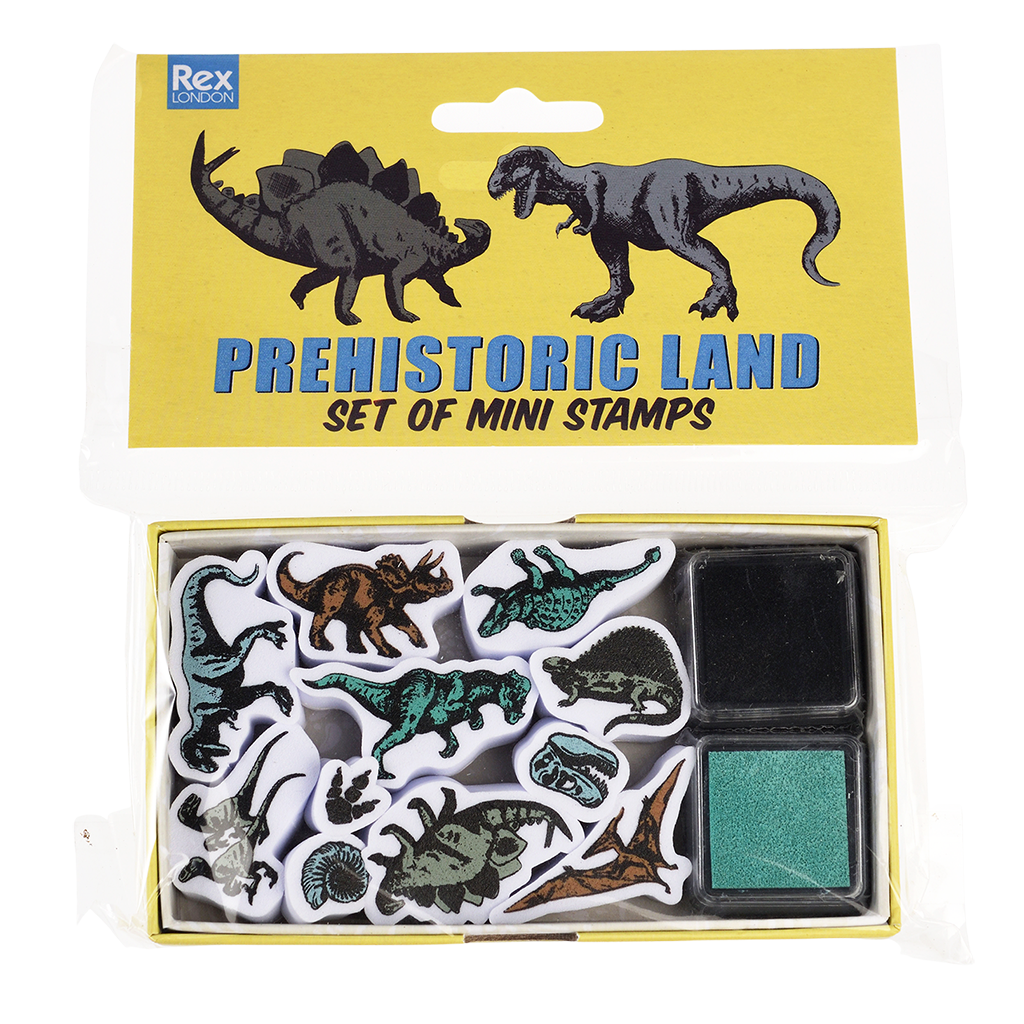 Rex London - Mini Stempelset Prehistorisch Landschap