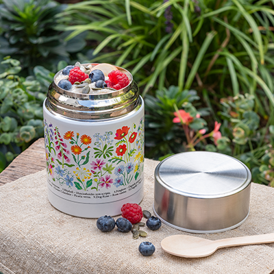Rex London - Roestvrijstalen lunchpot Wild Flowers
