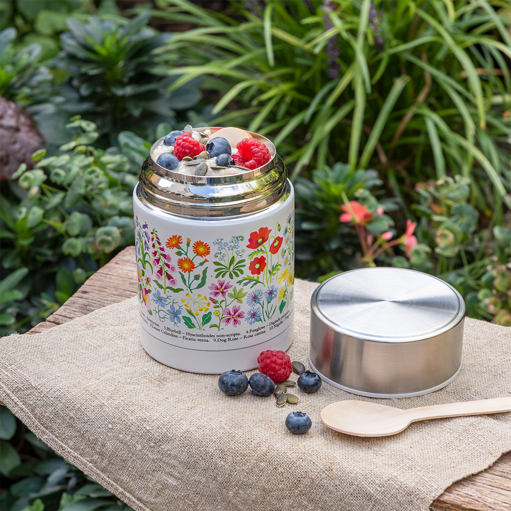 Rex London - Roestvrijstalen lunchpot Wild Flowers
