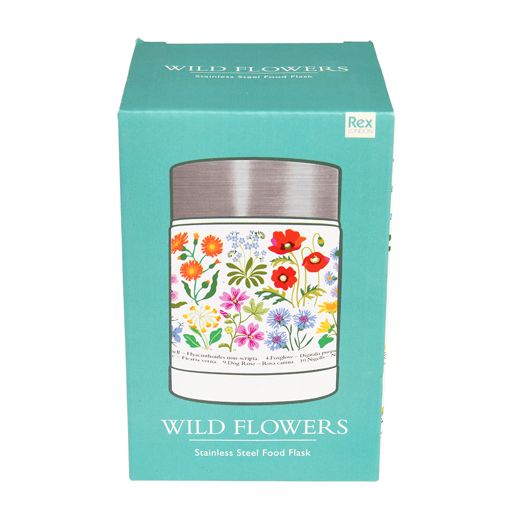 Rex London - Roestvrijstalen lunchpot Wild Flowers