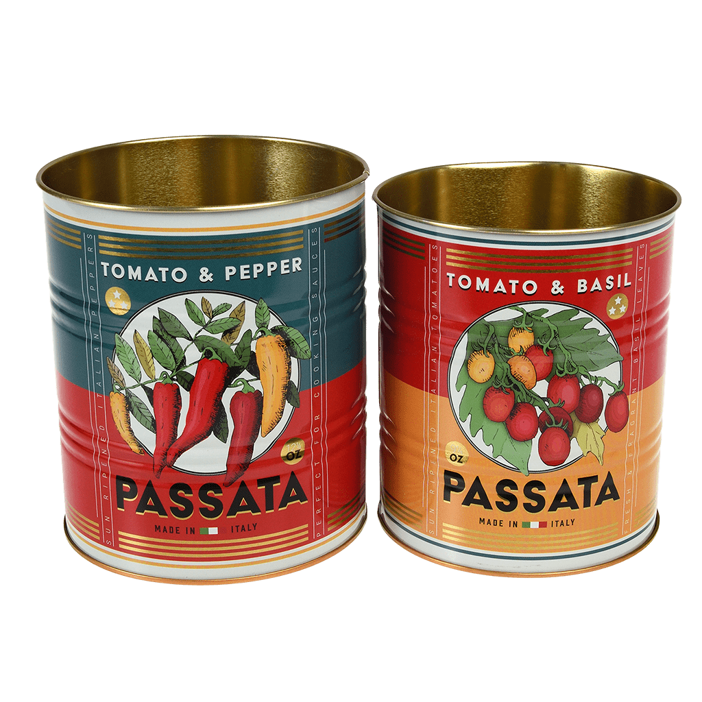Rex London - Bewaarblikken Set Passata (2 stuks)