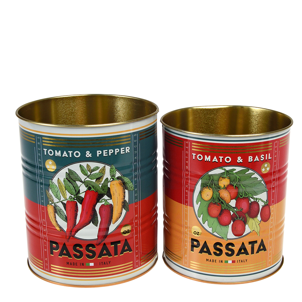 Rex London - Bewaarblikken Set Passata (2 stuks)