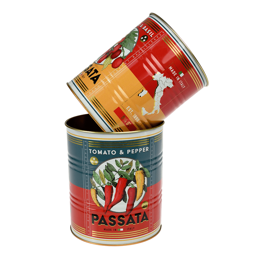 Rex London - Bewaarblikken Set Passata (2 stuks)