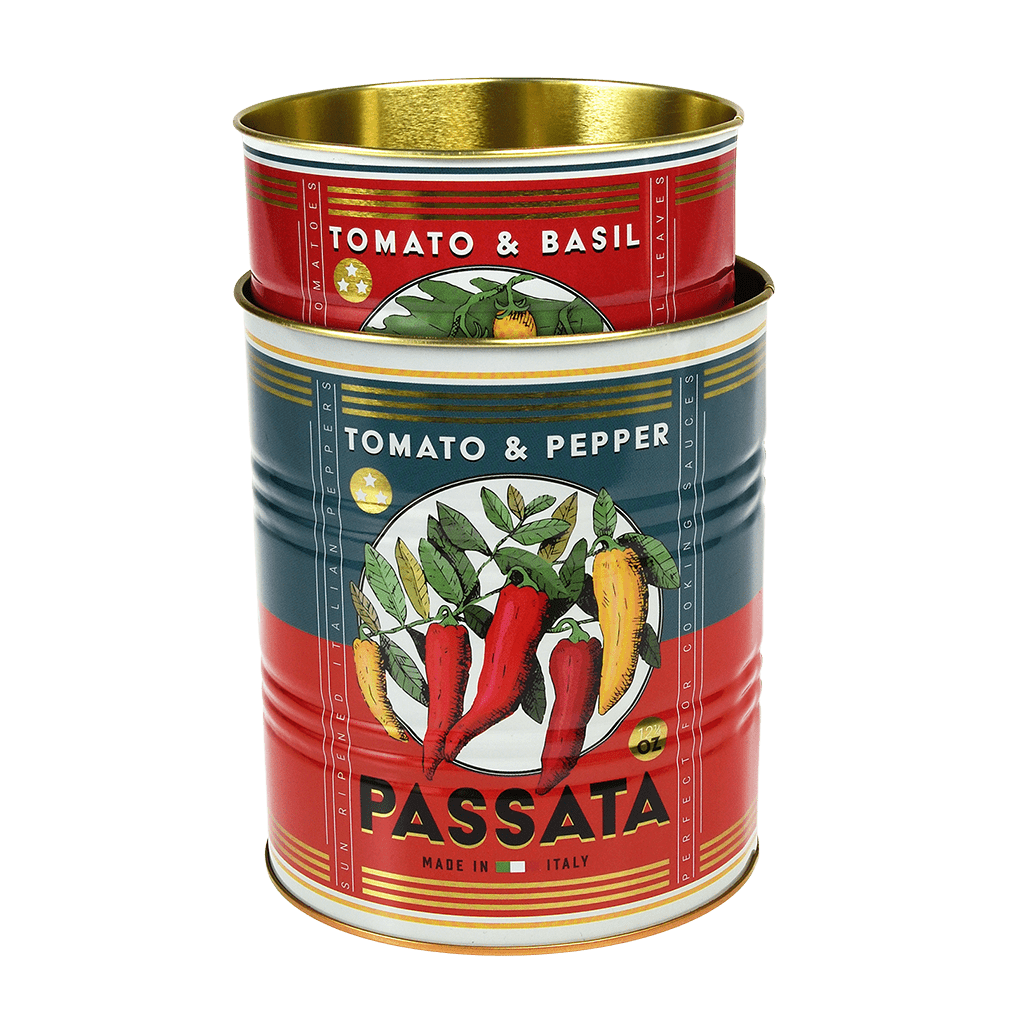 Rex London - Bewaarblikken Set Passata (2 stuks)