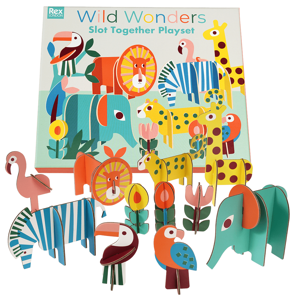 Rex London - Speelset In Elkaar Steken Wild Wonders