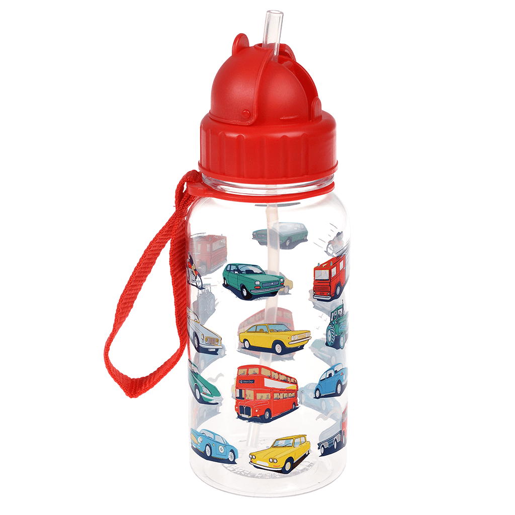 Rex London - Drinkfles kinderen Road Trip 500ml met rietje