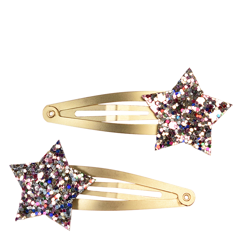 Rex London - Haarspeldjes Glitterster Feeën in de Tuin (set van 2)