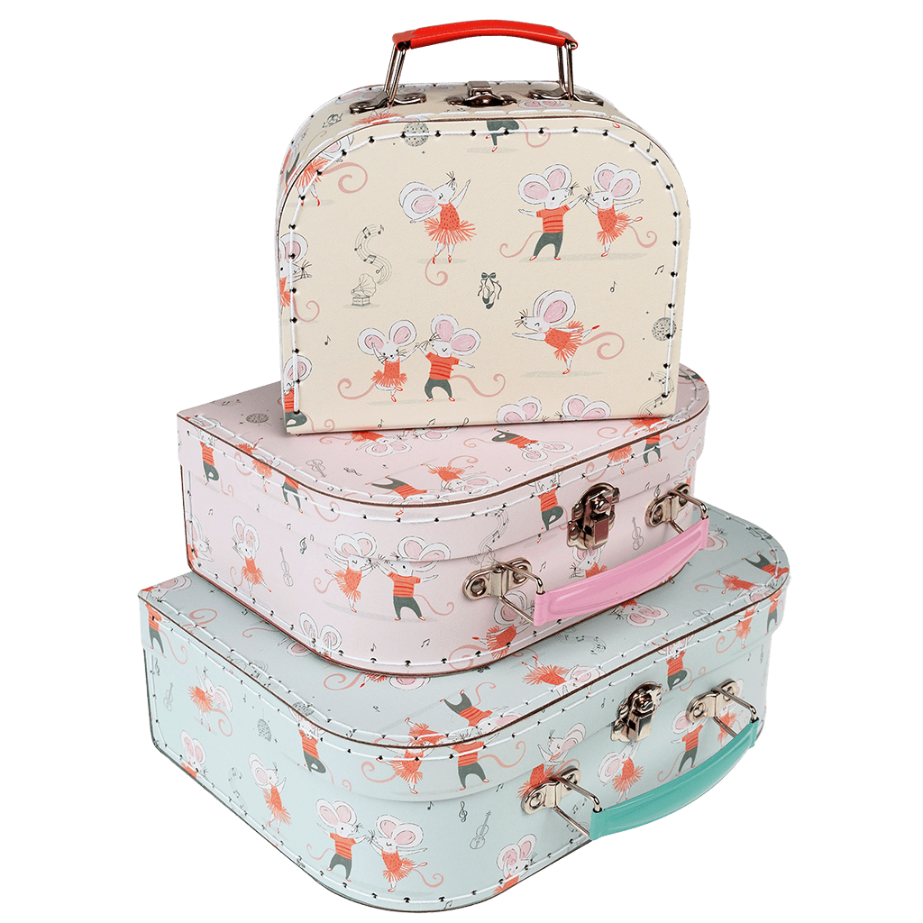 Rex London - Opbergdozen set (3 stuks) Muizenballet