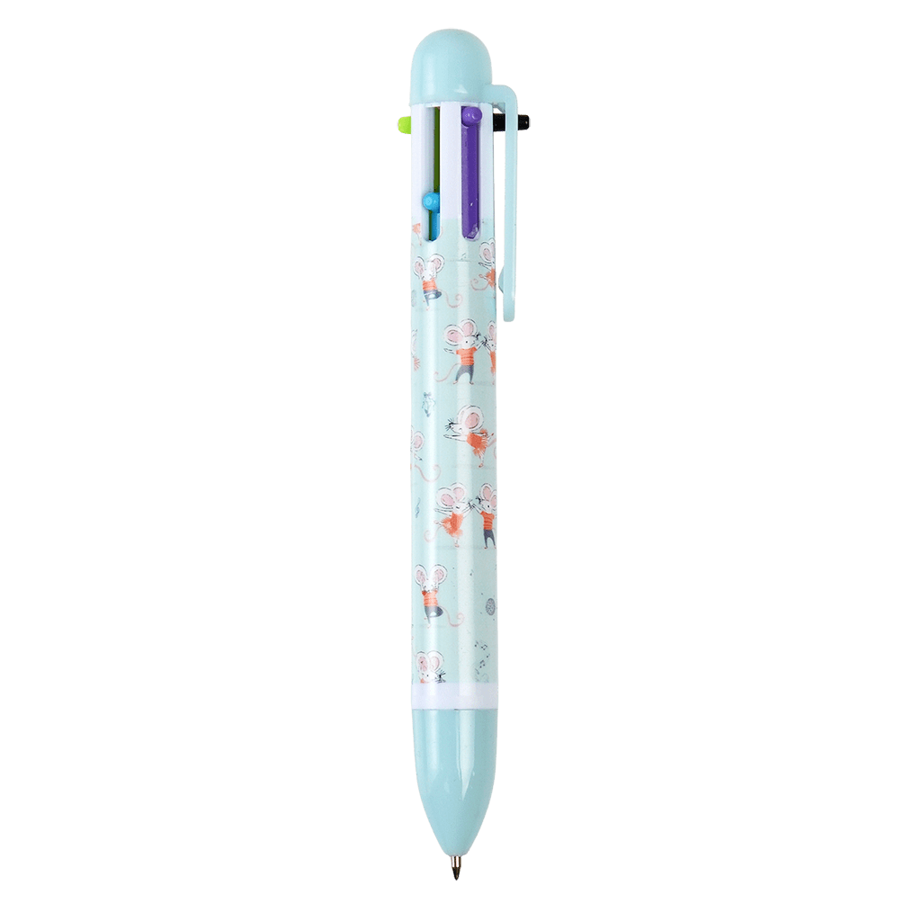 Rex London - Balpen met zes kleuren Mouse Ballet