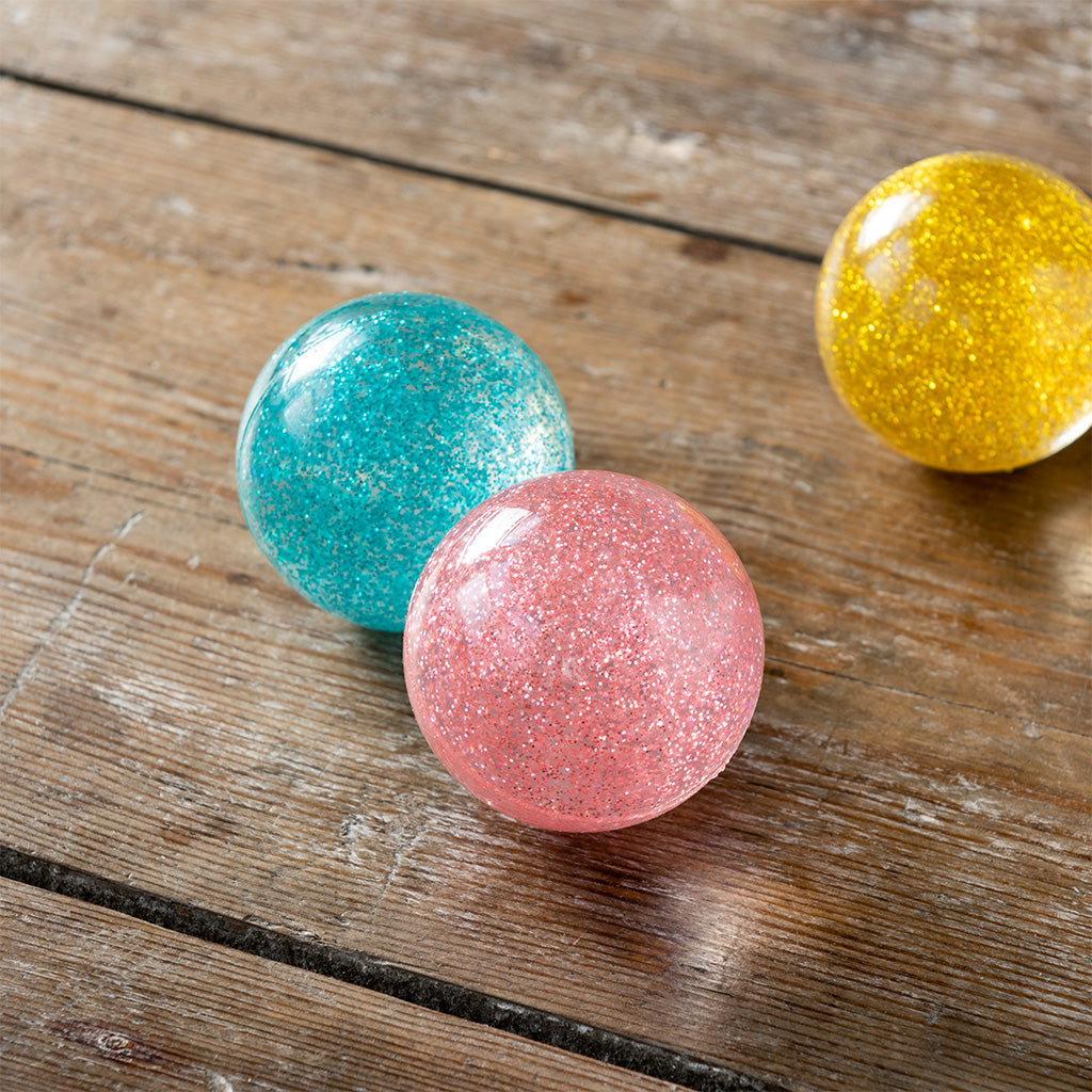 Rex London - Glitter Stuiterbal Roze Kat