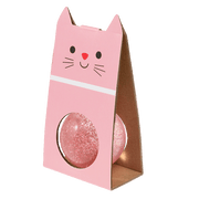 Rex London - Glitter Stuiterbal Roze Kat