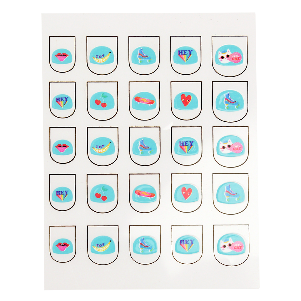 Rex London - Nagelstickers voor kinderen Top Banana