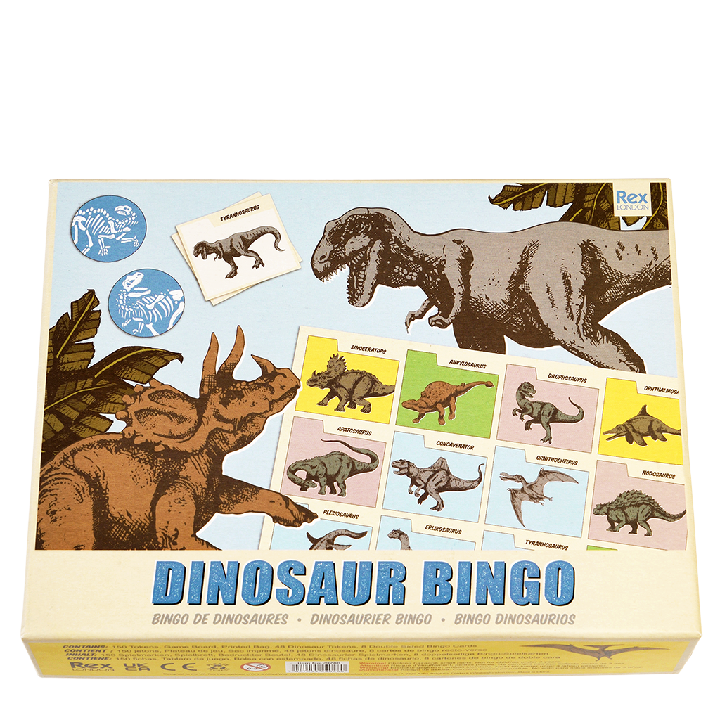 Rex London - Dinosaurus Bingo Prehistorisch Land