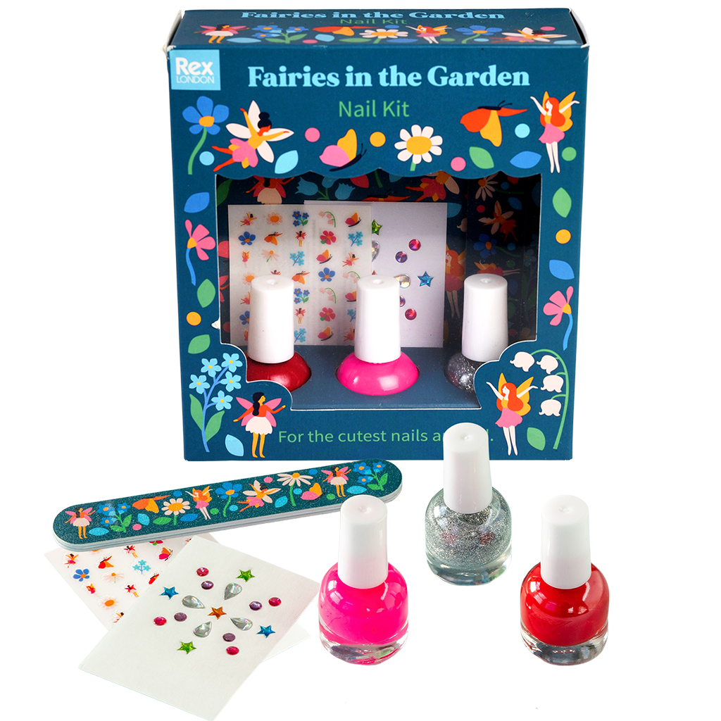 Rex London - Kindernagellak Set Fairies in the Garden